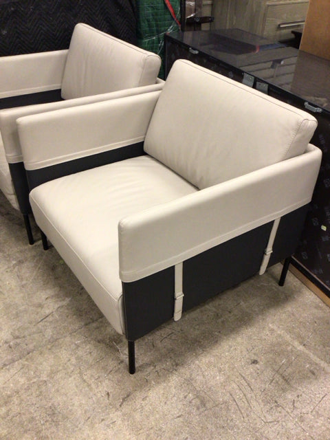 Tan Leather Arm Chair