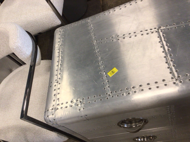 AS-IS Restoration Hardware Aviator Three Drawer Chest(Top Scratched)