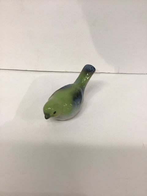 Green Ceramic Bird