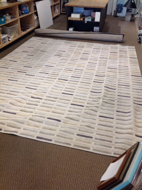 9x12 Gold & Williams Symmetry Multicolor Rug