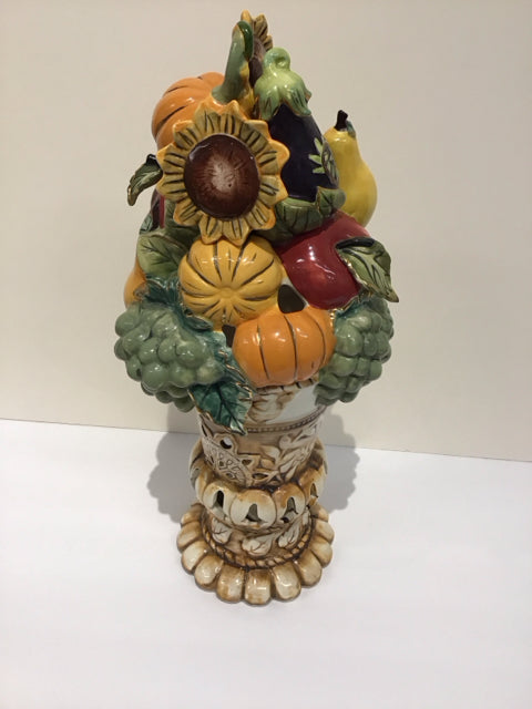Blue Sky H Goldsmith Ceramic Fruit Topiary