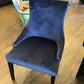 Grey Upholstered Nailhead Tufted Accent Chair