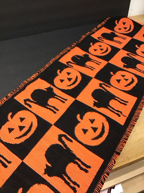 Orange/Black Halloween Runner