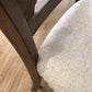 AS-IS Ashley Furniture Wood High Top Dining Table W/8 Chairs/1 Leaf (Soiled)