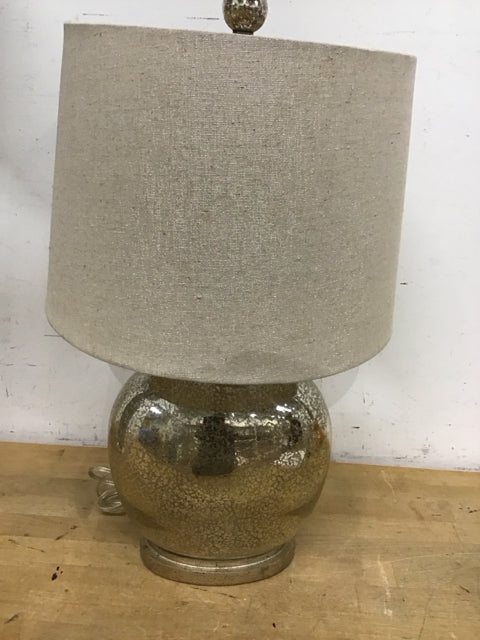22" Gold Mercury Lamp