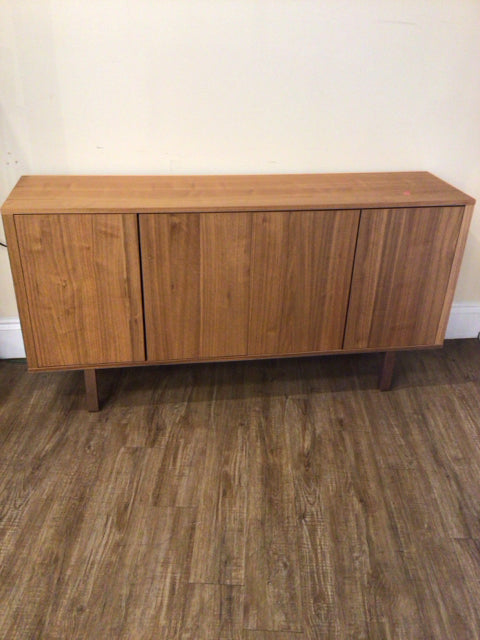 63" W x 15.5" D x 31" H Walnut Side Board