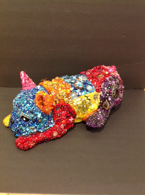 7x19 "Abby" Pop Art Sculpture Susan David
