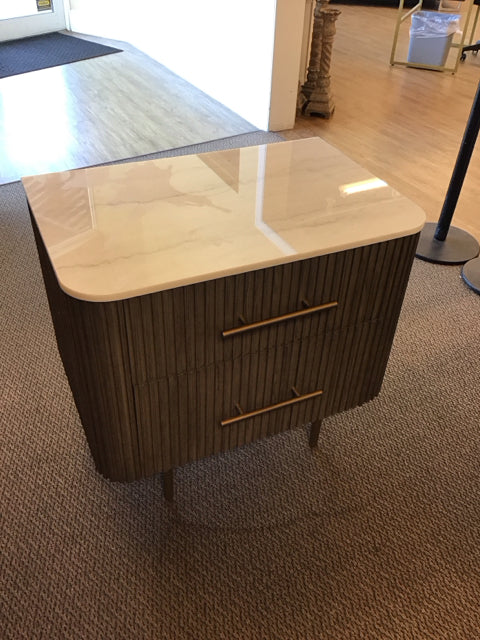Arhaus Finnley Closed Nightstand AS-IS Slight stain on top