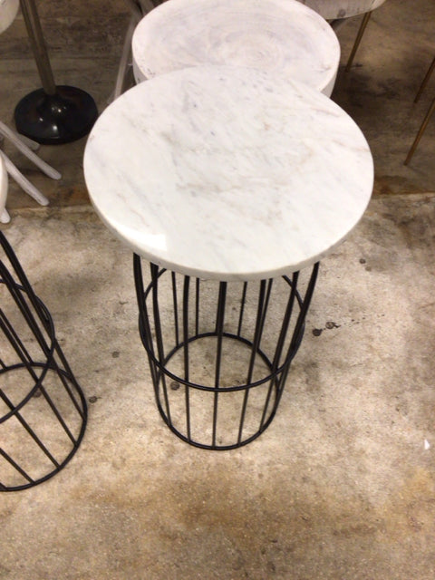 Stone Top Accent Table