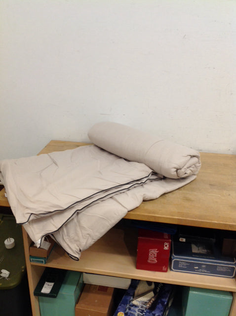 Queen Down Alternative Tan Comforter