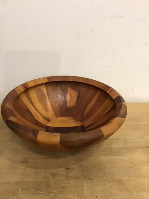 16" Dansk Wooden Bowl