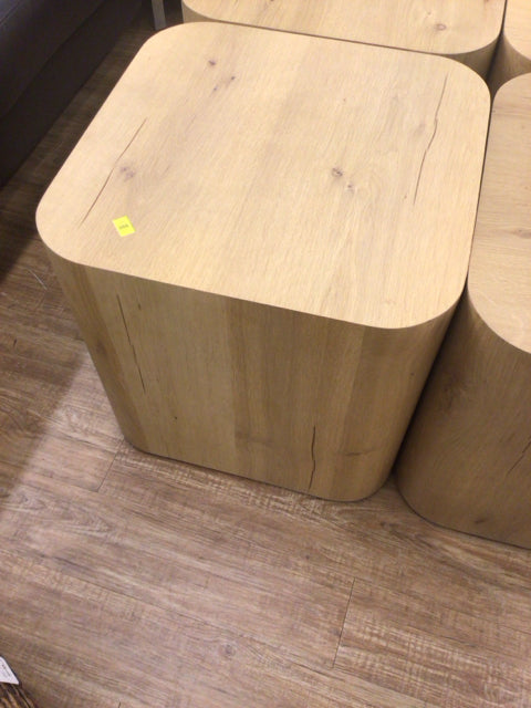 RH Corta Plinth Square End Table