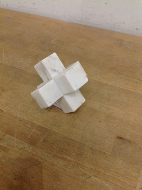 Small Marble Cube Display Piece