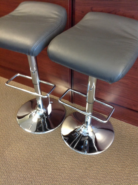 Set Of 2 Bo Concept Counter Bar Stools