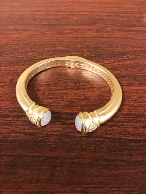 Bulgari Like Cuff Goldtone Bracelet