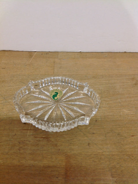 4" Waterford Carved Chrystal Candy Dish