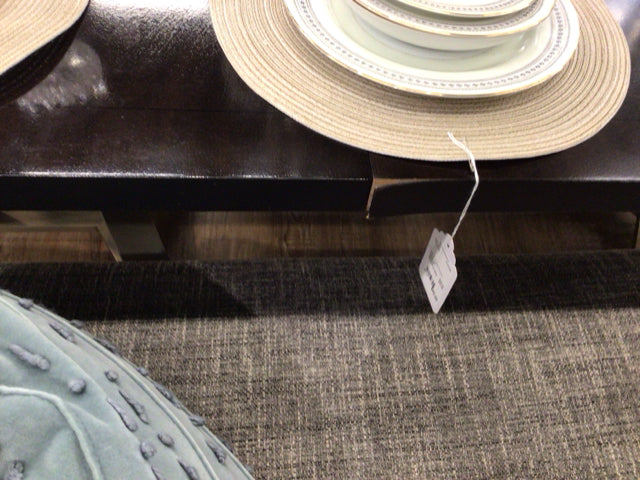 76" w x 42" d x 30" h  Ethan Allen Evansview Extension Dining Table