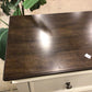 AS-IS Ashley Furniture Cream Two Tone Seven Drawer Dresser(Top Damage)