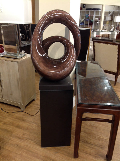 John Richards Abstract Sculpture w/Pedestal