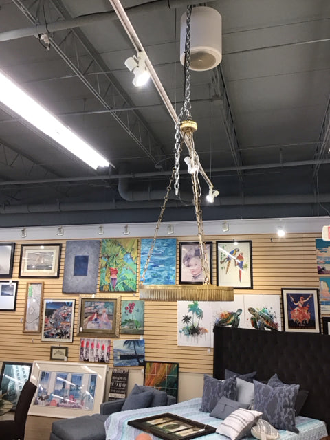 Hudson Valley Round Flat Pendant Chandelier