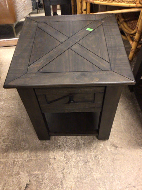 Magnussen Home Garrett Rectangular End Table