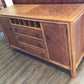 AS-IS American Drew Wicker Style Three Drawer/Two Door Media Cabinet