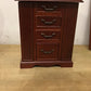22"x9" Cherry Red Wood Jewelry Box