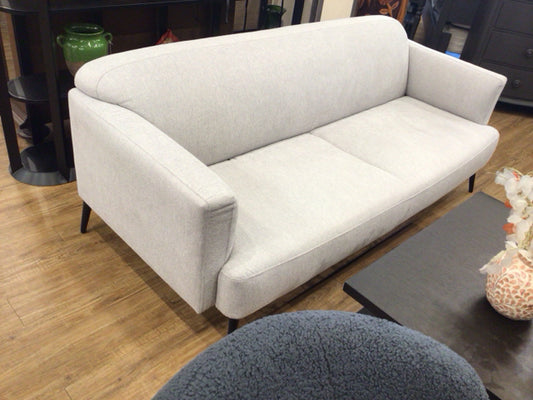 81" Light Grey Upholstered Sofa