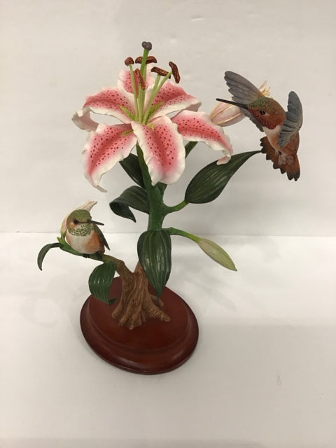 "Beauty in Bloom" Hummingbird Series