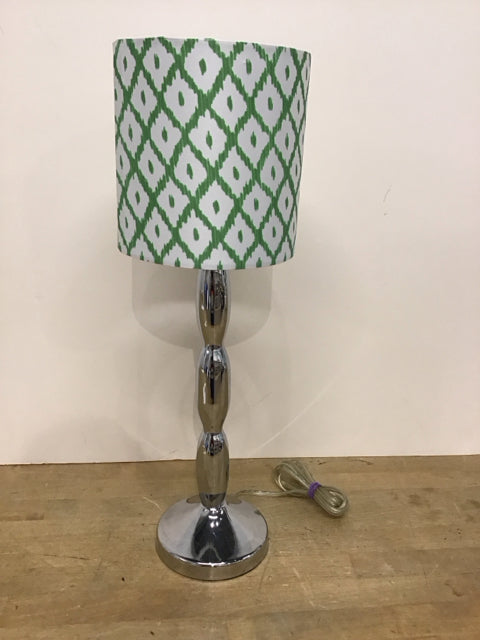 21" Chrome Desk Lamp w/Shade