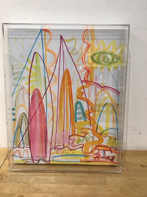 16x21 Shadow Box Surfboards