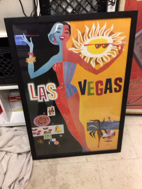 38"x26" Z Gallerie Las Vegas Print