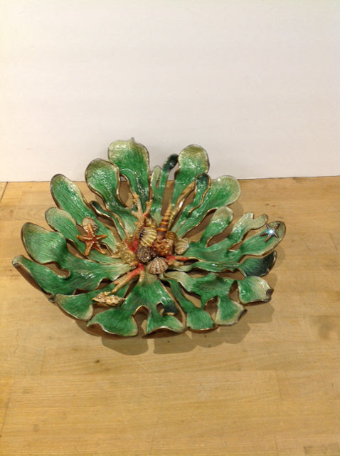 Jay Strongwater Coral 15" Bowl