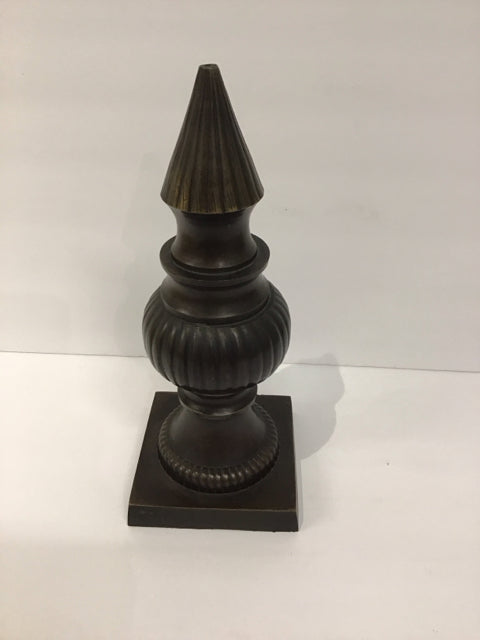 11" Cast Iron Finial Obelisk