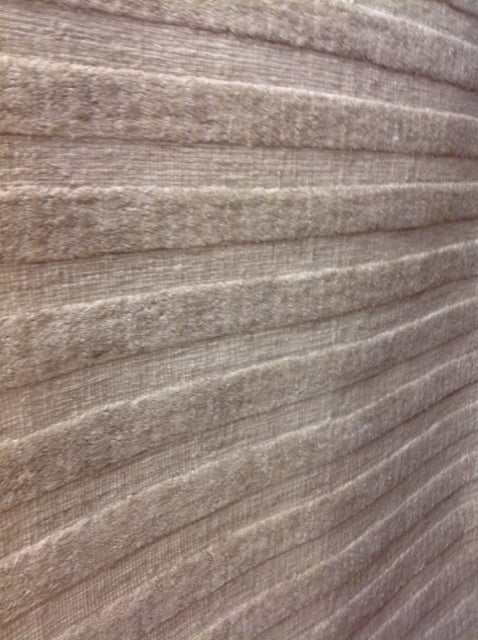 Rug- 5' X 7.5' Wool Beige Stripe