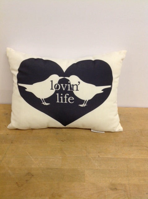 "Lovin' Life" Small Pillow