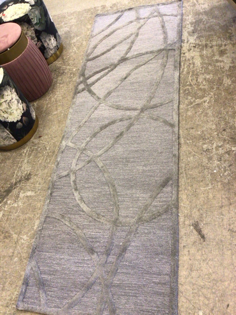 2.06 X 8 Rizzy Home Grey Runner