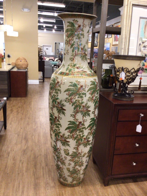 72" Asian Floor Vase