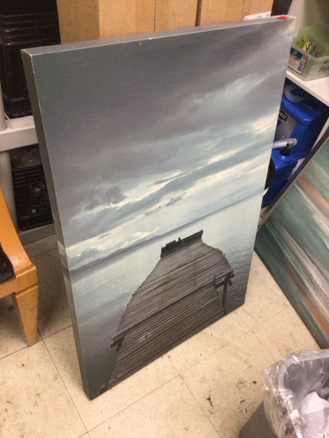 24" X 36" Pier Print On Canvas