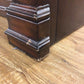 AS-IS Hooker Dark Wood Display Cabinet