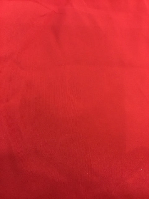 60" Round Red Tablecloth