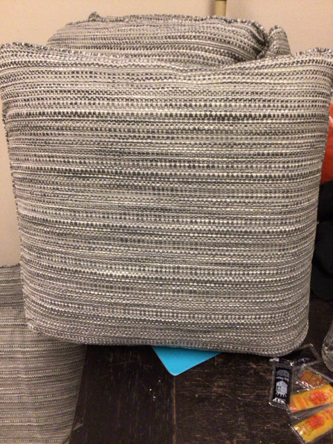 Grey Fabric Pillow