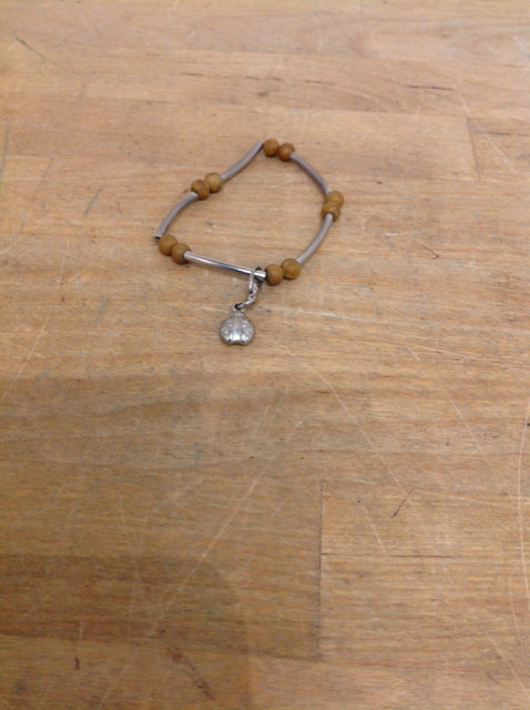 Bracelet- Silver Ladybug Charm