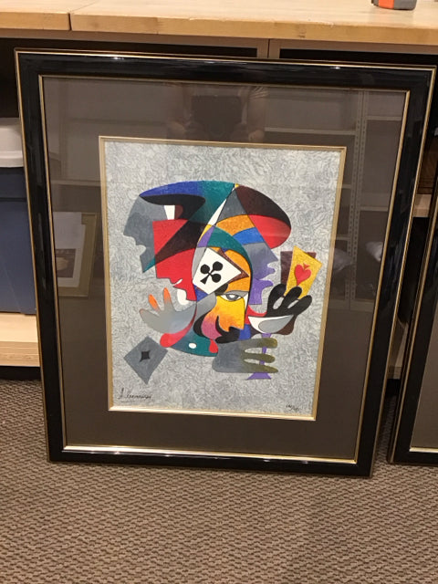29x34 Framed "Play That Horn" Krasnyansky S/N