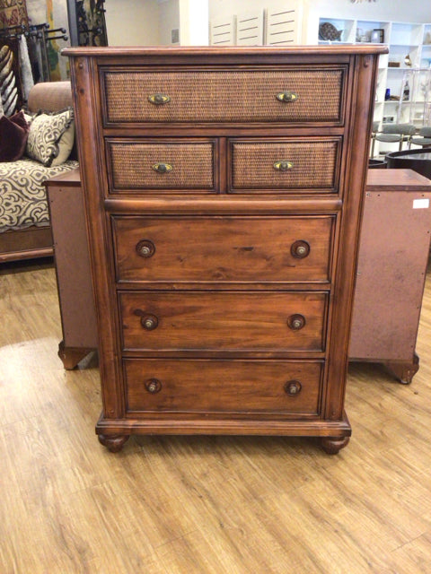 TB Five Drawer Tall Dresser
