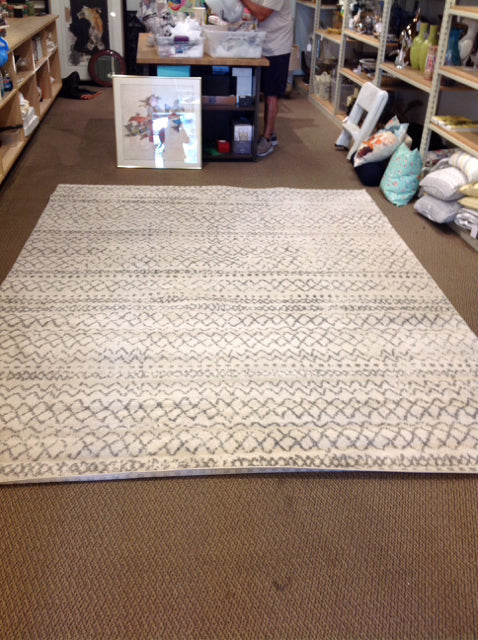 8x10 Surya Tan/Grey Patterned Rug