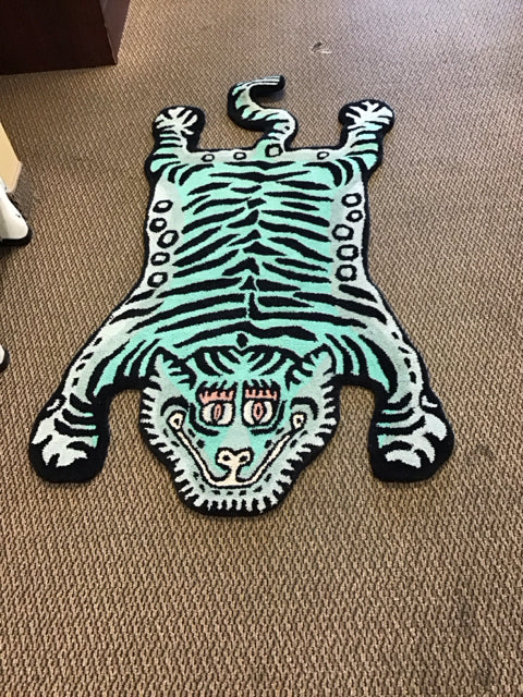 3'x5' Tibetan Style Tiger Rug