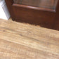 AS-IS Ethan Allen Wood & Glass Door Display Cabinet(Bottom Mark)