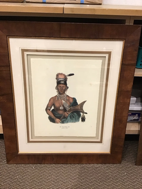29x34 Framed Saukie Chief Print