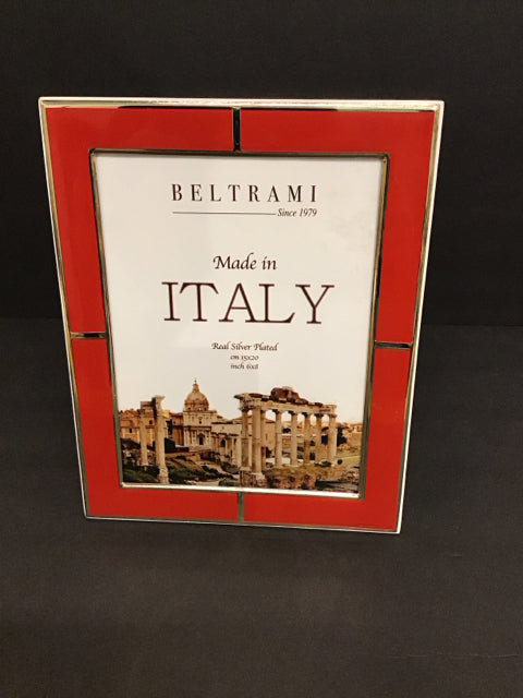6x8 Italian Red Frame